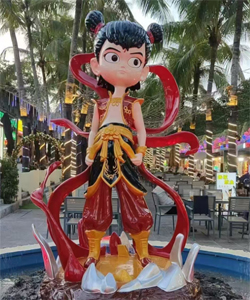 哪吒雕塑